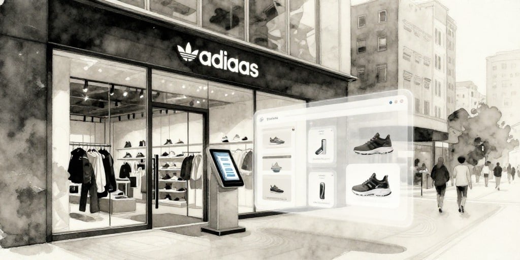 Adidas AG Drives Growth by Blending Digital Innovation with Experiential Retail