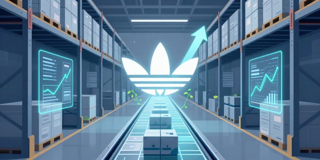 Adidas Thrives Midweek: Sustainable Innovation Drives DAX Stability