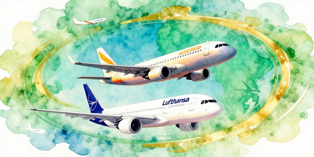 Airbus Shares Dip as Lufthansa Orders 10 A350s, Eyes Africa's Growing Market