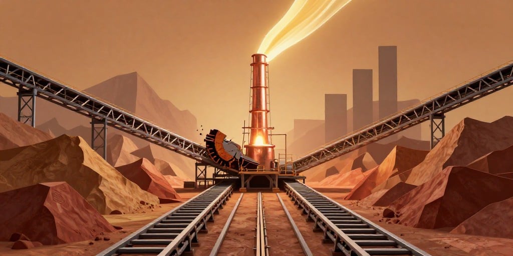 Antofagasta Faces Copper‑Market Turbulence: Shipments Dip, Debt Rises, Strike Looms