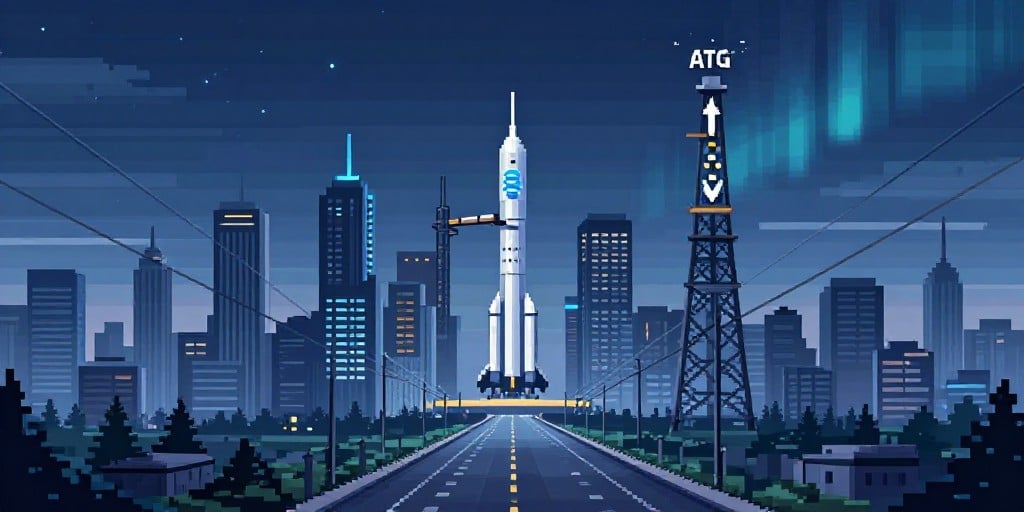 AT&T Shares Fall as SpaceX’s Wireless Entry Sparks Market Concerns