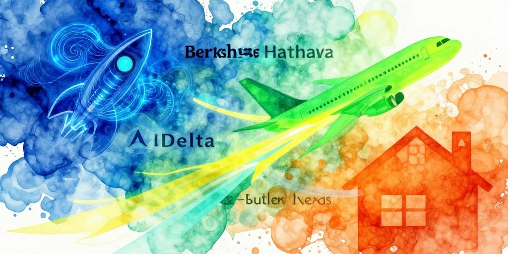Berkshire Hathaway Rebalances Portfolio: AI‑Driven Tech Gains & Delta Air Re‑entry