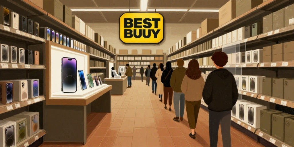 Best Buy’s Queue Surge as Apple Launches $2,000 Foldable iPhone Duo – What It Means for Retailers