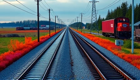 Canadian National Railway Co Faces Uncertainty Amid Mixed Financial Results and Tariff Concerns