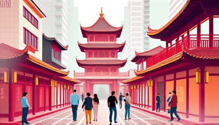 China Life Insurance Co Ltd Sees Financial Gains Despite Market Downturn