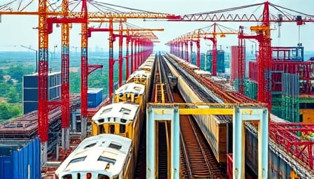 China Railway Group Hits Record Passenger Numbers Amid Market Volatility