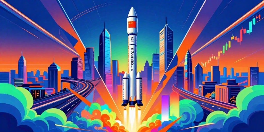 Chinese Aerospace Stocks Drop 5% Amid Volatility, But Zhuque‑3 Milestone Sparks Optimism