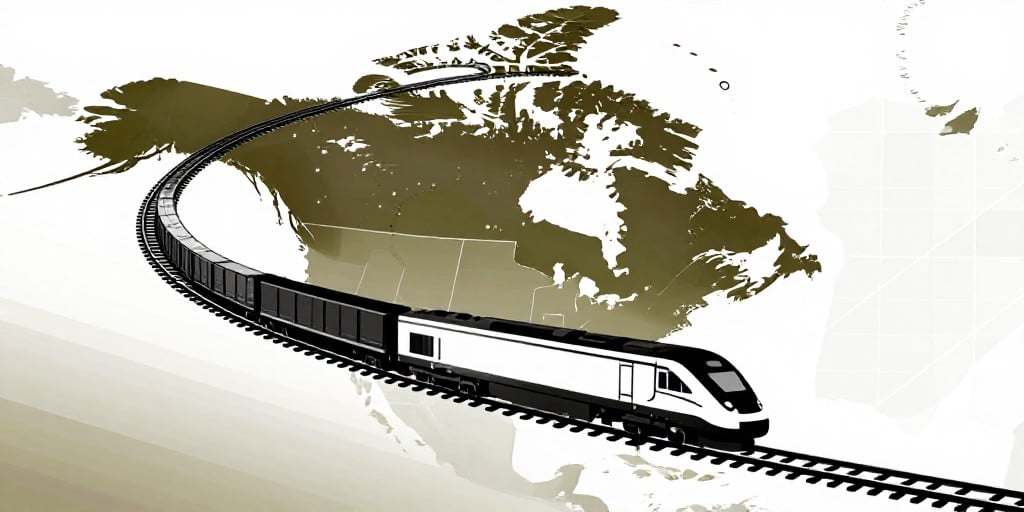 CN & Union Pacific Forge North‑South Rail Link, Expanding Canada‑to‑Mexico Freight