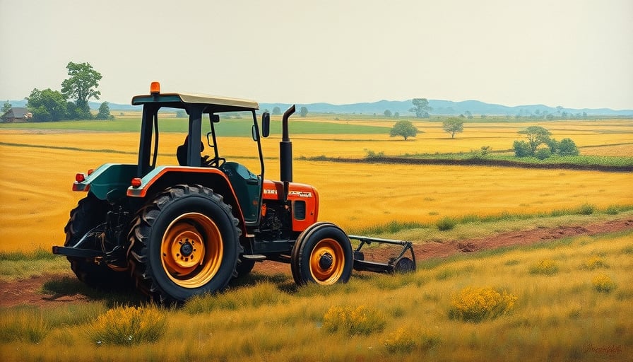 CNH Industrial's Ugandan Tractor Donation Drives Sustainable Consumer Trends