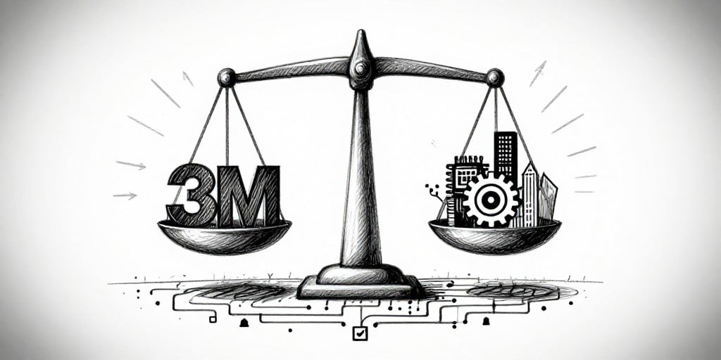 Dow Jones Holds Steady as 3M Grows, Amid Regulatory and Supply‑Chain Pressure