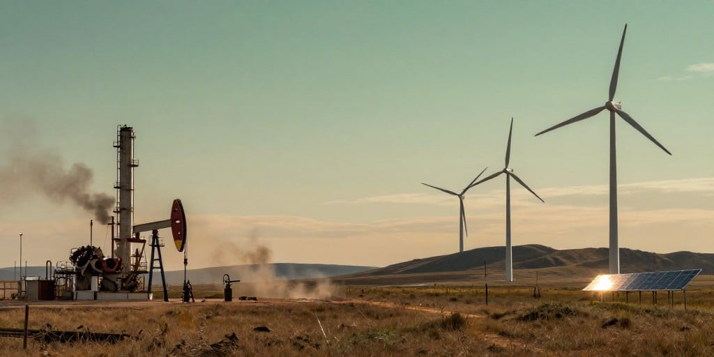 Energy Market Outlook: Short‑Term Oil Drops, Long‑Term Clean Shift