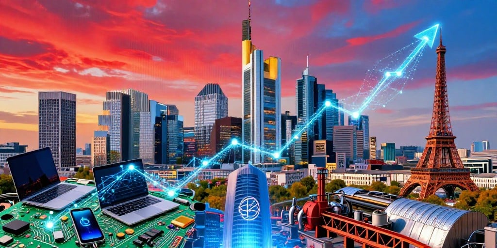 European Markets Edge Higher on Tech, Materials Gains Amid ECB‑Earnings Anticipation