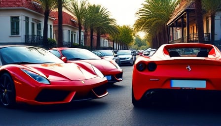 Ferrari's Steady Stock Amid European Auto Sector's Upswing