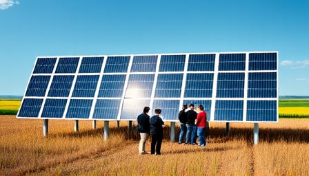 First Solar Inc's Stock Plummets Amid Market Caution and Policy Concerns