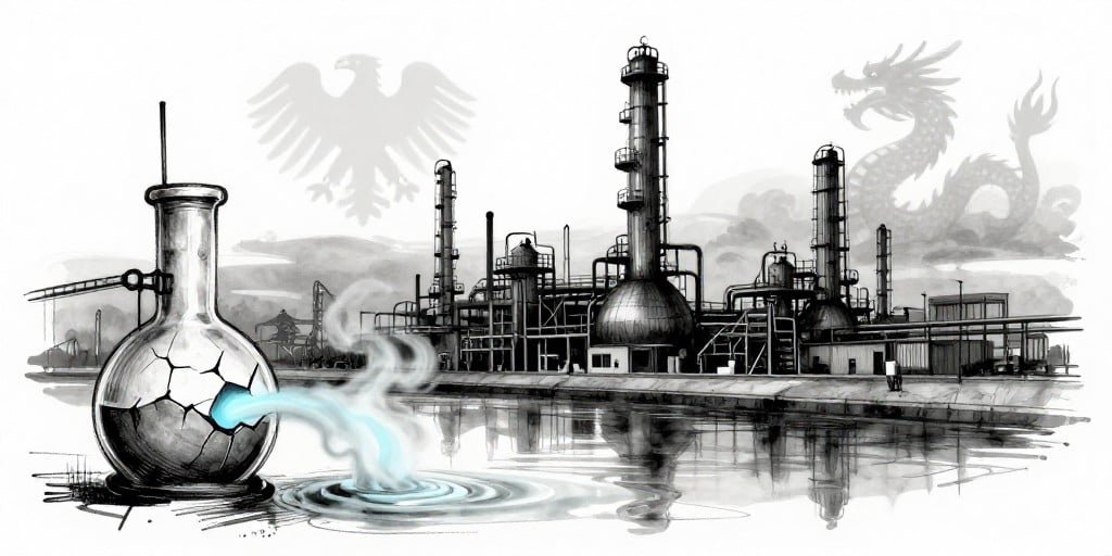 German Chemical Stocks Dip: BASF Shares Slide Amid Energy, Supply‑Chain Pressures