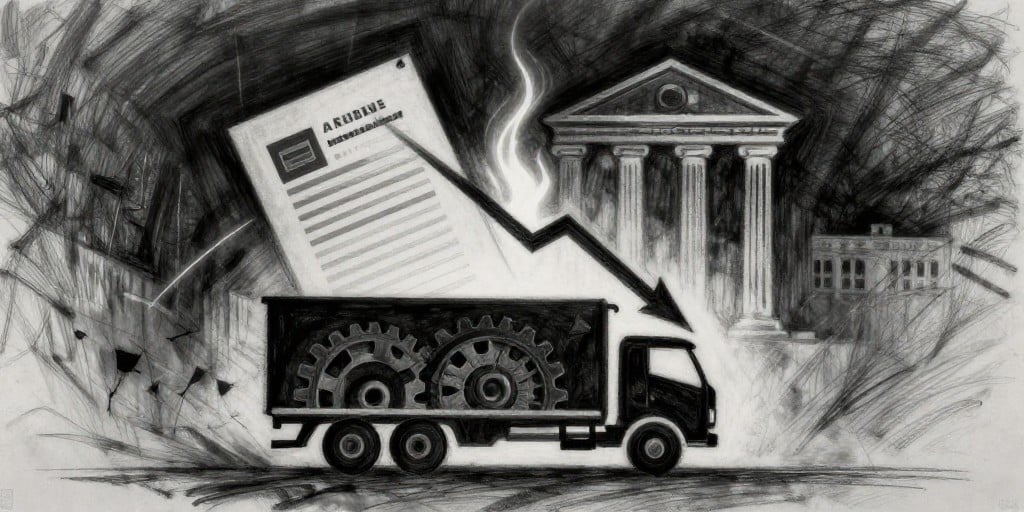 German DAX Slides: Truck‑Manufacturer Struggles, Tech Gains, & Banking Pressures