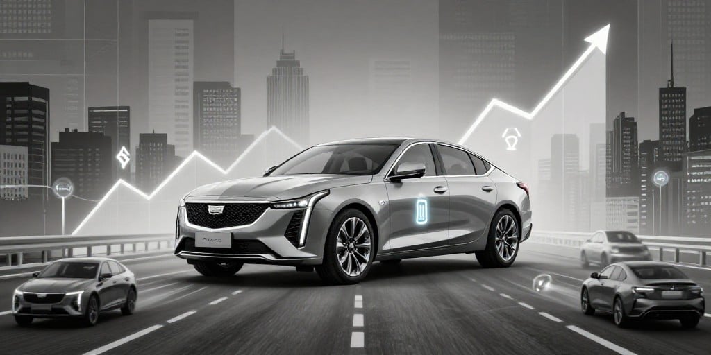 GM Sees Modest EV Gains as U.S. Demand Rises, Boosting Cadillac Sales