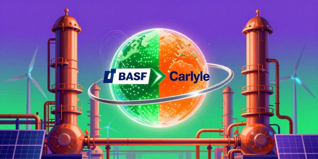 How BASF's Carlyle Sale & Gujarat Green Power Deal Balances Growth, Regulation & ESG