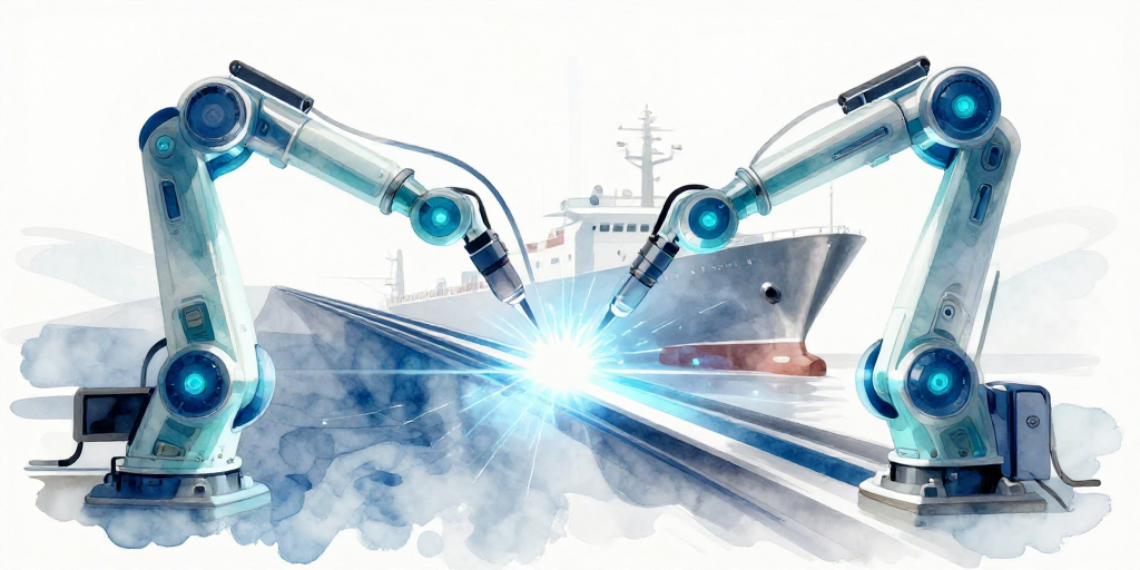 How Kawasaki Heavy Industries' AI Welding Robot Could Double Ship‑Building Productivity Amid Labor Shortages