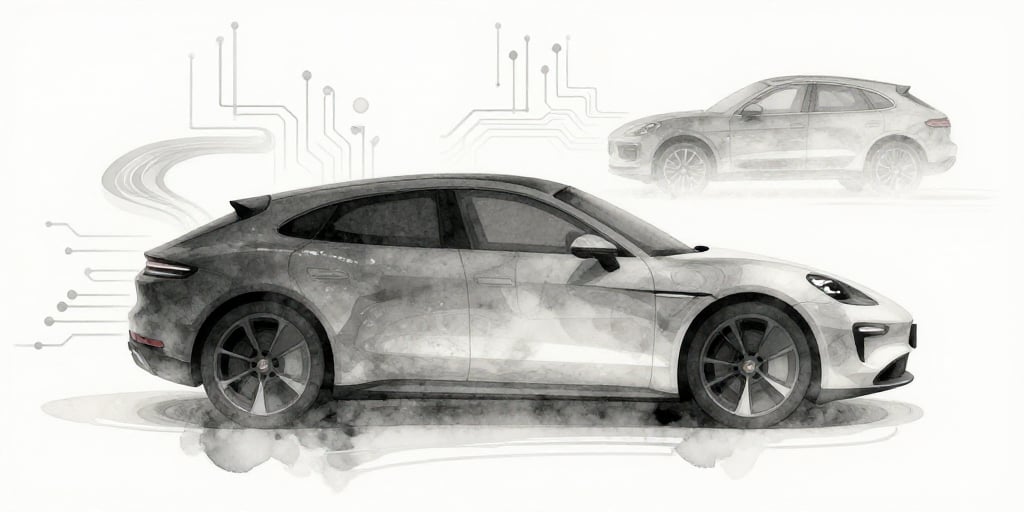 How Porsche's 2026 Shift to Electric Models Drives Restructuring & Profit Pressures
