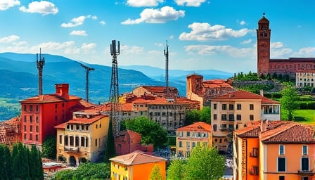 Infrastrutture Wireless Italiane SpA Experiences Moderate Stock Surge Amid Growth Prospects in Telecom Sector