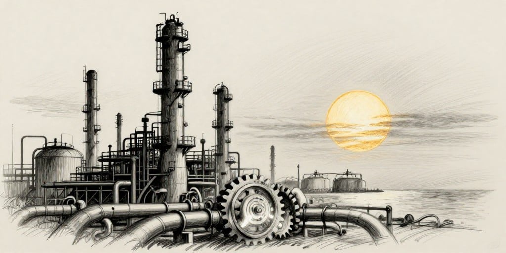 Marathon Petroleum Shares Rise as Middle East Tensions Ease, Despite Brent Drop