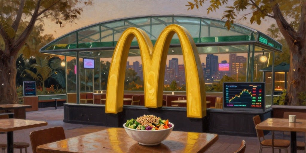McDonald’s Stock Rises Slightly as Digital Innovation Drives Growth Amid Market Volatility