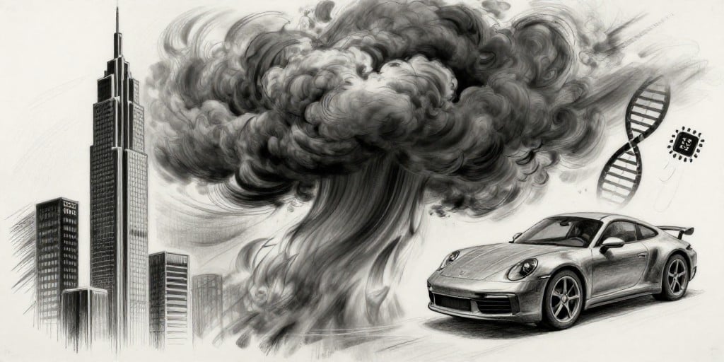 MDAX Falls 2% on April 24: Porsche Holds, Semiconductors Suffer Regulated Shifts