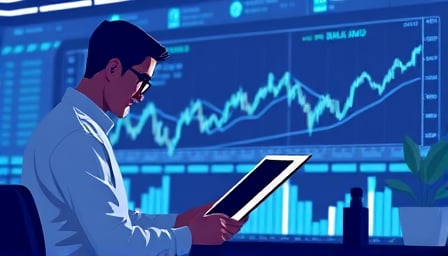 Mediobanca's Stock Stays Steady Amid Global Economic Uncertainty and Anticipation of Fed's Speech