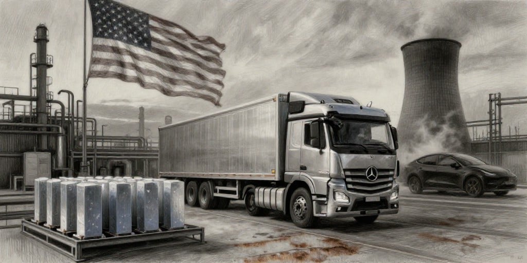 Mercedes‑Benz Group AG: Navigating U.S. EV Policy, Lithium Supply Shifts, and Tesla’s Heavy‑Duty Challenge Mercedes‑Benz Group AG: Navigating U.S. EV Policy, Lithium Supply Shifts, and Tesla’s Heavy‑Duty Challenge