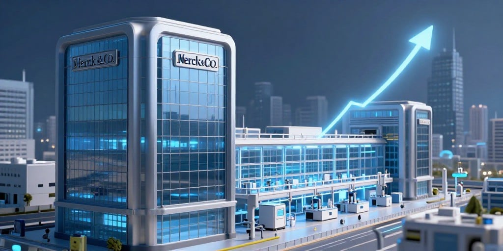 Merck & Co. Drives Dow Stability With Steady Gains Amid Market Flatline
