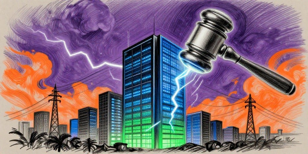 Microsoft Shares Slide as Water‑Efficient Data Centers and Labor Lawsuits Hit Growth Outlook