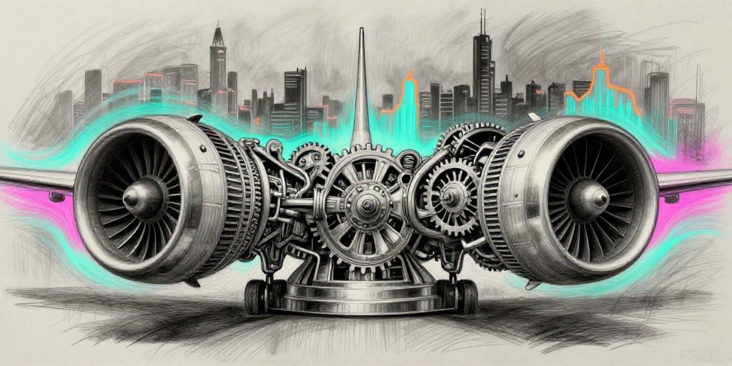 MTU Aero Engines Shares Dip Amid German Industrial Market Decline