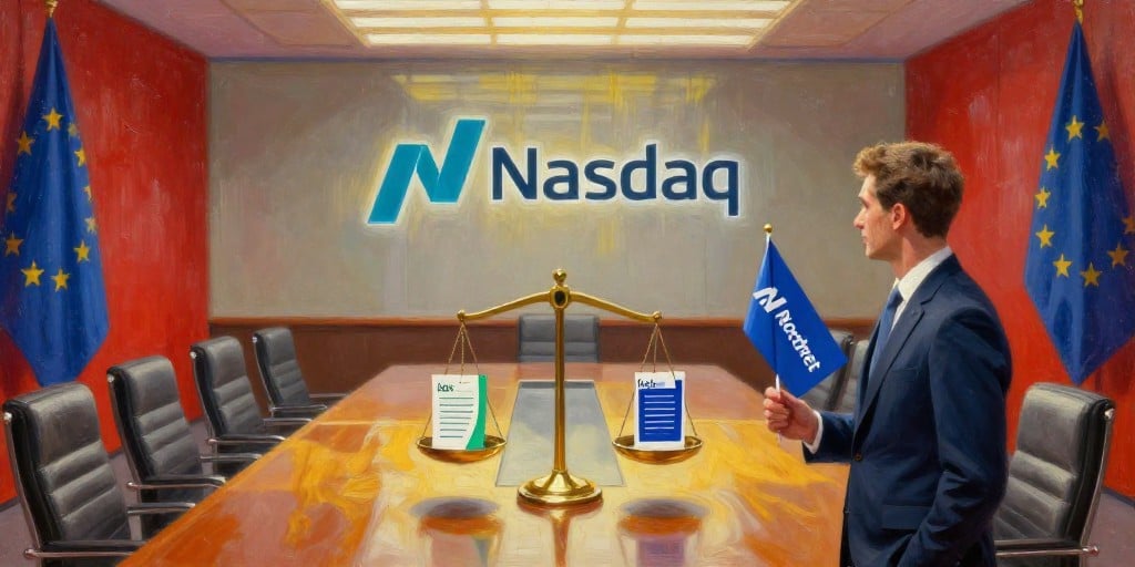 Nasdaq Adds Börje Ekholm to Board, Low Debt & Strong EU‑Growth Strategy