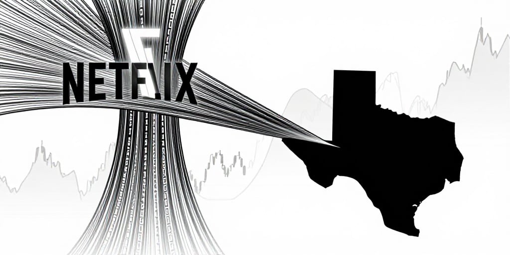 Netflix Faces Texas Lawsuit Over Data Privacy, Stock Slumps
