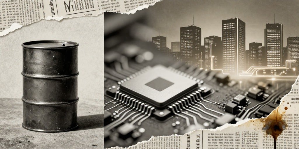 Oil Spike Fuels Tech Sell‑off, Gold Rises: Markets React on Oct. 8, 2026