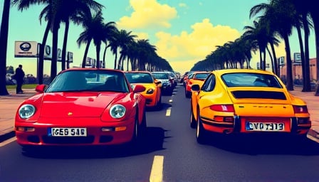 Porsche AG Stocks Plunge Amid Trump's Trade Policy, Leadership Changes Announced