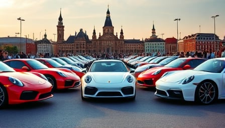 Porsche's Stock Price Navigates Volatile Market Amid DAX Decline