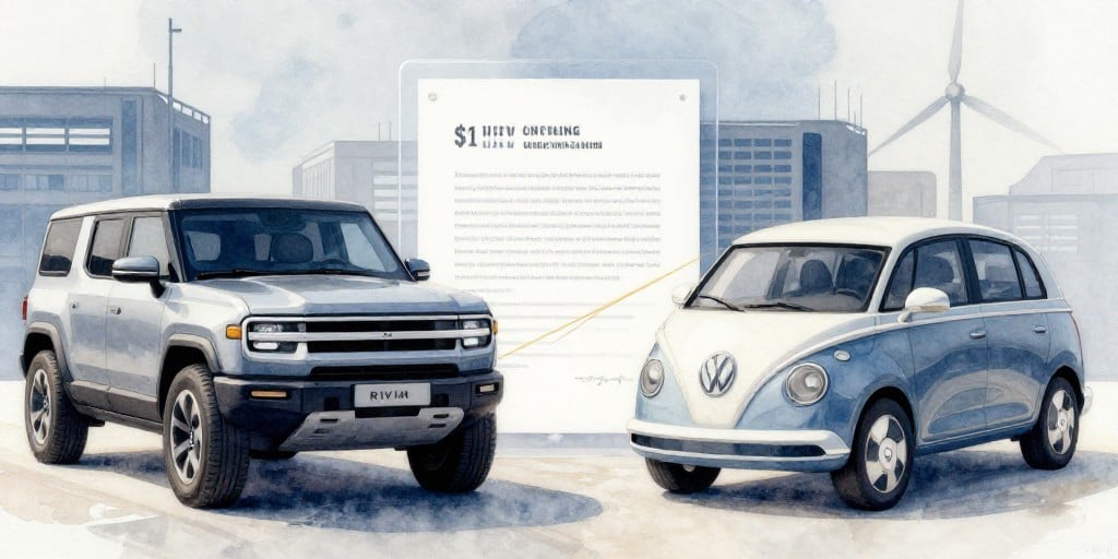 Rivian Secures $1 Billion, 10‑Year Fixed‑Rate Term Loan from Volkswagen