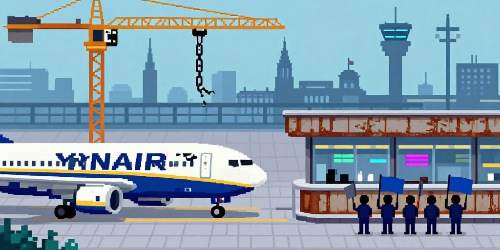 Ryanair Faces Union Claims Over Berlin Base Closure and Tariff Commission Cuts
