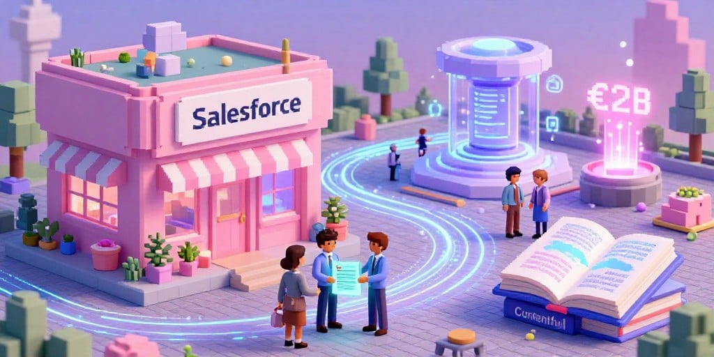 Salesforce Expands with $1‑$1.5B Contentful Deal, Launches Employee‑Ownership Program, and Invests €2B in AI