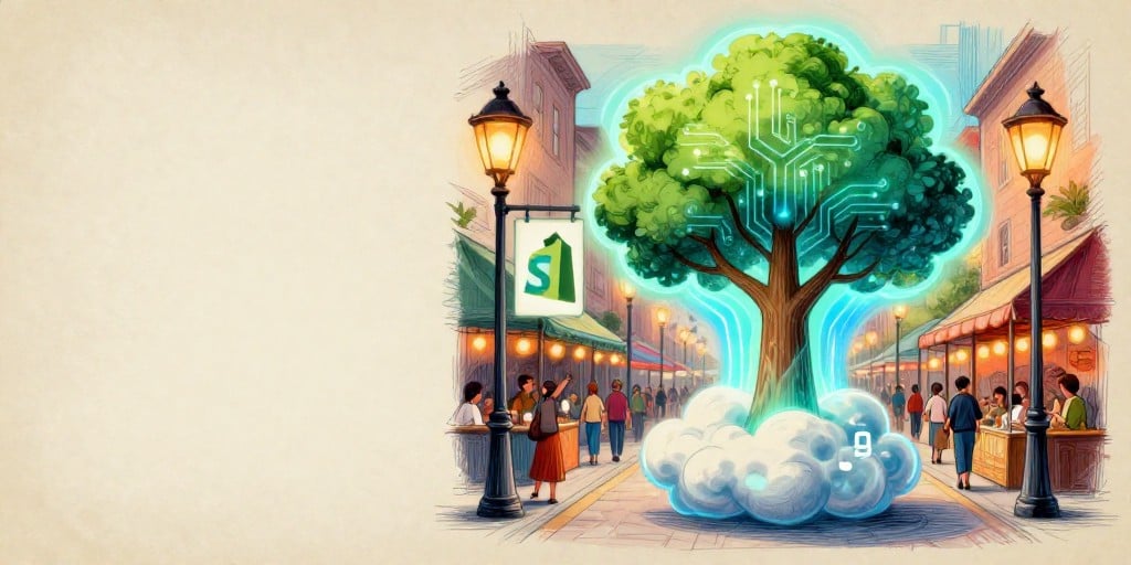 Shopify Drives Sustainability & AI Growth with Carbon‑Removal Deal, Facing Market Volatility