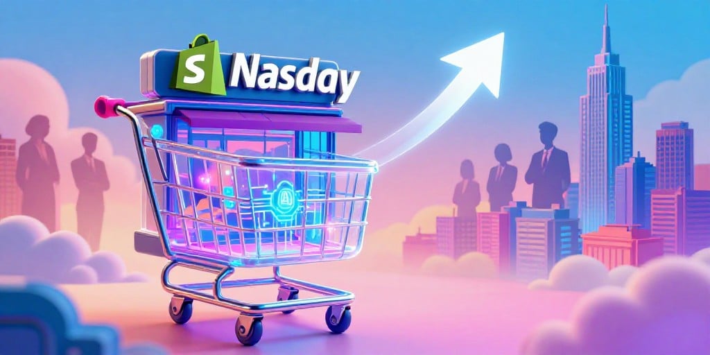 Shopify Surges Amid Nasdaq 100 Dip: Growth, AI Partnerships and Market Outlook