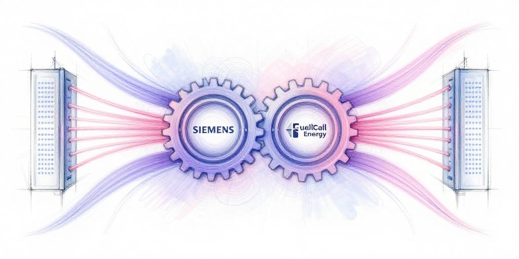 Siemens & FuelCell Energy Partner to Power AI‑Driven Data Centers with Low‑Emission Fuel‑Cell Systems