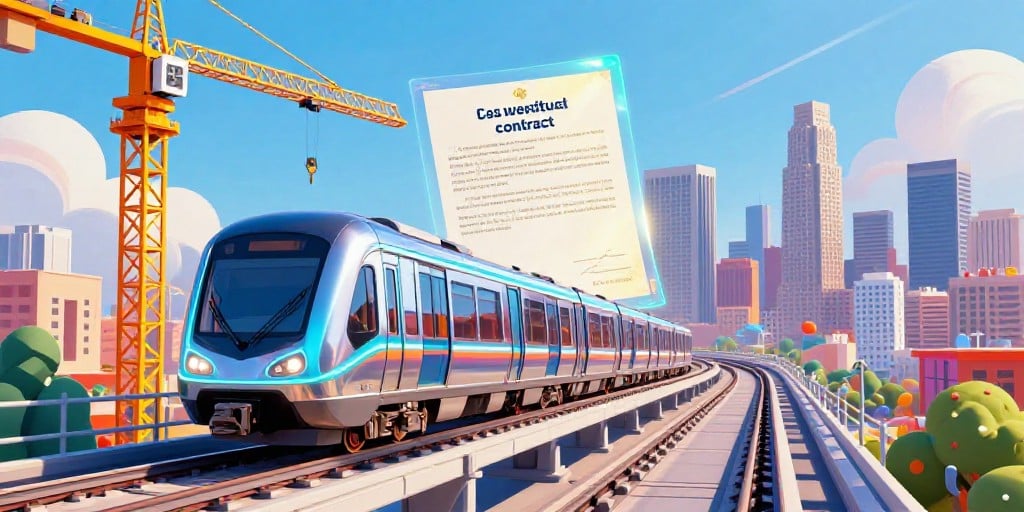 Skanska Secures $880M LA Light‑Rail Deal: Long‑Term Growth, Steady Share Reaction