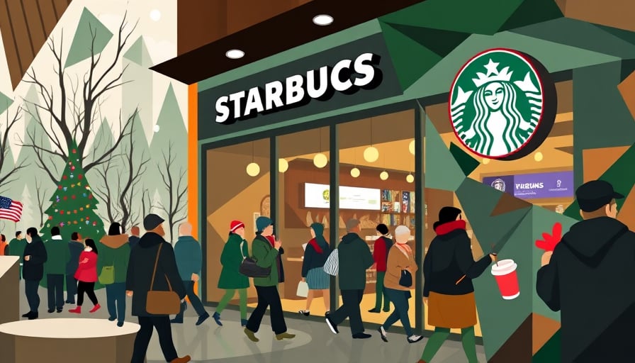Starbucks Labor Strike Hits 120+ Stores, Yet Revenue Remains Steady Through Holiday Season