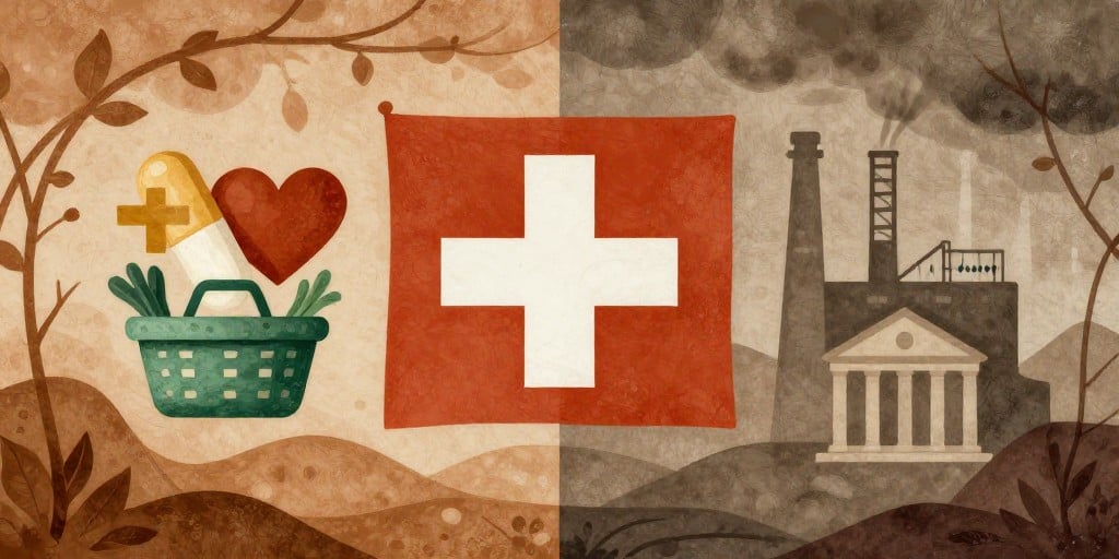 Swiss Equities Surge on Healthcare, Consumer Staples Strength Amid Rising Inflation