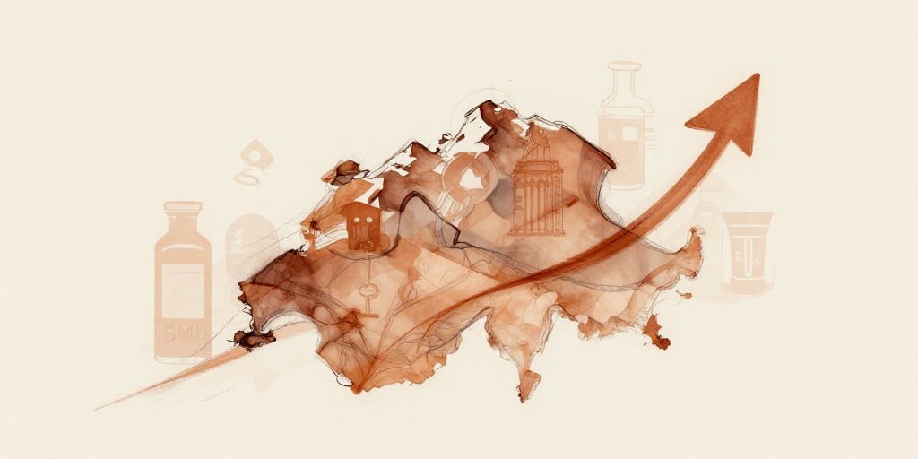 Swiss Market Index Climbs 2% This Week, Powered by Finance, Pharma and Consumer Leaders