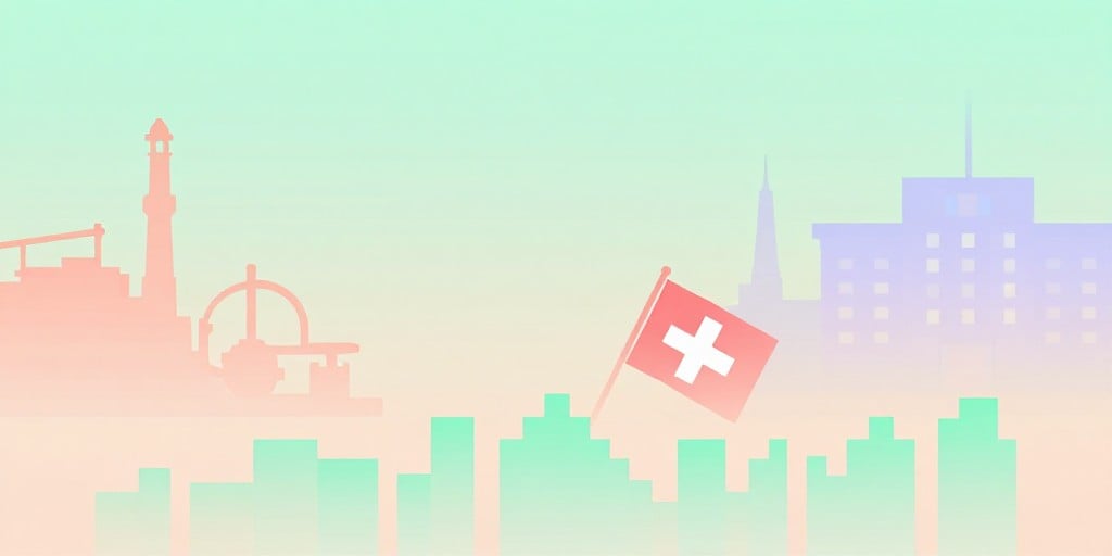 Swiss Market Index Gains Slightly; Financial & Industrial Stocks Lead Despite Geopolitical Uncertainty