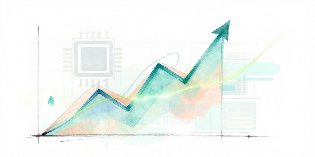 Tech‑Led U.S. Markets Climb: HP Enterprise Surges, Yield & Oil Declines Boost Gains